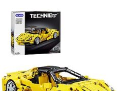 $10.49 – 391-Piece SIENON Technic Super Sports Car Building Kit Pull Back Race Car Toy (Ages 6+) + Free Shipping w/ Prime or on $35+ 391-Piece SIENON Technic Super Sports Car Building Kit