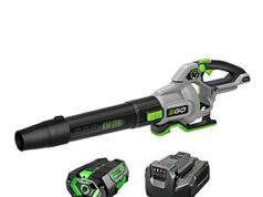 $294.12 – EGO POWER+ Leaf Blower, Cordless Electric 650 CFM, Includes 56V 5.0Ah Battery and Charger – LB6504 EGO POWER+ Leaf Blower LB6504 with battery and charger