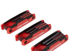 $14.92 – 3-Pack 25-Key CRAFTSMAN Folding Hex Key Set + Free Shipping w/ Prime or on $35+ 3-Pack 25-Key CRAFTSMAN Folding Hex Key Set