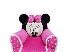 $25.16 – Minnie Mouse, Madalorian, and More Bean Bag Chairs for Kids FS WALMART+ (Spiderman at $36) Selection of kids' bean bag chairs featuring Minnie Mouse, The Mandalorian, and Spiderman