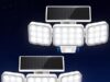 $16.89 – WdtPro Solar Lights Outdoor Motion Sensor, 3500LM Bright Solar Flood Lights Outdoor, Adjustable & Upgrade Glass Panel, Waterproof 2Pack, White WdtPro Solar Lights Outdoor Motion Sensor 2-Pack