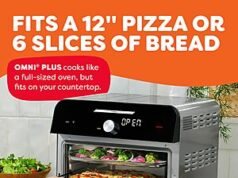 $155.79 – Instant Pot Omni Plus 19QT/18L Toaster Oven Air Fryer, 10-in-1 Functions, Black instant pot omni plus product image