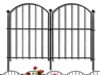 $19.59 – Decorative Garden Fence 17in x10ft, 10 Pack Rustproof Metal No Dig Fence at Amazon $19.57 decorative garden fence 17in product image