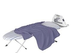$7.15 – Honey-Can-Do Folding Tabletop Ironing Board (Blue)