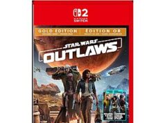 $29.77 – Star Wars Outlaws Gold Edition (Nintendo Switch 2) + Free Shipping w/ Prime or on orders over $35 Star Wars Outlaws Gold Edition Nintendo Switch 2 game