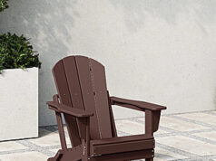 $79.99 – WestinTrends Malibu Outdoor Folding HDPE Adirondack Deck Chair (Various Colors) westintrends malibu outdoor folding product image