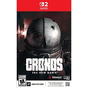 Cronos Nintendo Switch 2 game on sale Cronos (Nintendo Switch 2, Physical) game cover
