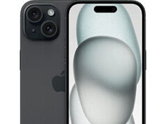 $380.45 – Refurbished Apple iPhone 15 256GB Unlocked Smartphone, Black