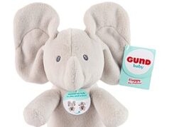 $7.99 – 7″ Gund Baby Peek-a-Boo Flappy Elephant Plushie (Gray) + Free Shipping w/ Prime or on $35+ 7 inch Gund Baby Peek-a-Boo Flappy Elephant Plushie (Gray)