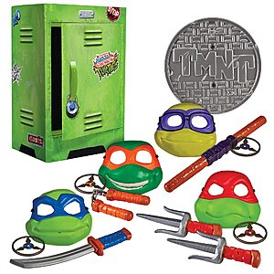 Teenage Mutant Ninja Turtles Roleplay Locker Set on Amazon Playmates Toys Teenage Mutant Ninja Turtles Roleplay Locker Set