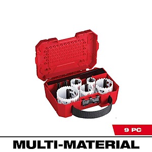 Milwaukee Hole Dozer Hole Saw Set Deal 9-Piece Milwaukee Hole Dozer General Purpose Bi-Metal Hole Saw Set