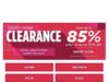 Kohl’s clearance Starts Today Save up to 85% after Extra 50% Off Kohl's Clearance Sale advert with various items displayed