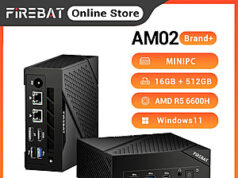 $196.00 – FIREBAT AM02 Mini PC: Ryzen 5 6600H, 16GB RAM, 512GB SSD, Win11 $196 + Free S/H Firebat AM02 Mini PC