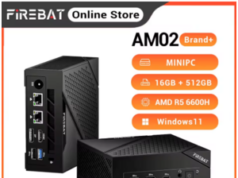$268.00 – Powerful FIREBAT AM02 Mini PC with AMD Ryzen5, LPDDR5 RAM, and M.2 PCIe SSD – Only $269 Firebat AM02 Mini PC with AMD Ryzen5 and M.2 PCIe SSD