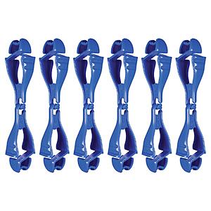 Ergodyne Squids 3400 Glove Clip Holder Deal 6-Pack Ergodyne Squids 3400 Glove Clip Holder in blue