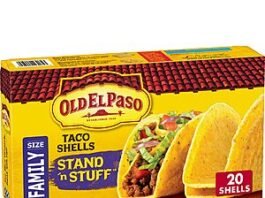 Old El Paso Stand 'N Stuff Taco Shells package
