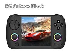 $50.00 – ANBERNIC RG CubeXX Black 64G 3.95″ IPS Linux Handheld Game Console H700 with 5000+ Games $50 + Free Shipping ANBERNIC RG CubeXX Black 64G game console