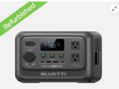 $129.00 – Refurbished BLUETTI Elite 30 V2 Portable Power Station – Camping Essential for $95 Refurbished BLUETTI Elite 30 V2 Portable Power Station for camping