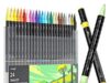 $6.99 – 24-Count JusArt Dual Tip Acrylic Paint Pens Markers (Various) + Free Shipping w/ Prime or on $35+ 24-count JusArt Dual Tip Acrylic Paint Pens Markers