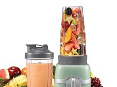 $14.62 – 300W Starfrit Personal Blender w/ 2 28-Oz Cups, High, Low & Pulse Modes (Sage) + Free Shipping w/ Prime or on $35+ Starfrit Personal Blender with two cups