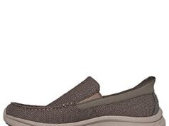 $36.00 – Skechers Men’s USA Pollard Wilfred Dual Gore Moc Toe Slip-Ins Loafers (Taupe) Most Popular Sizes in Reg and Wide Widths $36 FS AMAZON Skechers Men's USA Pollard Wilfred Dual Gore Moc Toe Slip-Ins Loafers in Taupe