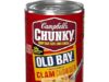 $3.00 – 3 cans of Campbells Chunky soups for under $3 after S&S and buy 3 for $5 discount Three cans of Campbells Chunky soups on a grocery shelf