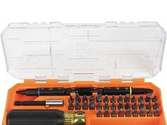 $29.98 – *:Klein Tools 32501HD KNECT 46-Piece Impact-Rated Multi-Bit Screwdriver and Nut Driver Set with MODbox Case, 39 Bits, 4 Nut Drivers, Bit Holder, Handle at Amazon Klein Tools 32501HD KNECT Multi-Bit Screwdriver Set with MODbox Case