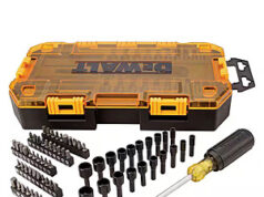 $24.49 – 70-Piece DeWalt 1/4″ Multi-Bit and Nut Driver Set + Free Shipping 70-Piece DeWalt 1/4" Multi-Bit and Nut Driver Set