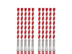 $20.97 – 10-Pack Milwaukee 1/4″ SHOCKWAVE Carbide Hammer Drill Bits + Free Shipping 10-pack Milwaukee SHOCKWAVE Carbide Hammer Drill Bits