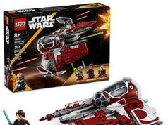 $35.97 – + $7 Walmart Cash – LEGO Star Wars: The Clone Wars Ahsoka’s Jedi Interceptor Spaceship Building Toy LEGO Star Wars: The Clone Wars Ahsoka's Jedi Interceptor Spaceship Building Toy at Walmart