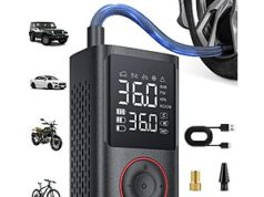 $9.96 – Powools Portable 150PSI Cordless Air Compressor & Tire Inflator + Free Shipping Powools Portable 150PSI Cordless Air Compressor & Tire Inflator