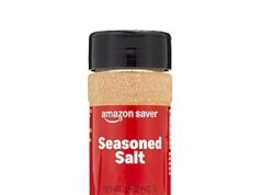 $0.59 – Amazon Saver, Seasoned Salt, 3.8 oz (Pack of 1) – After Coupon & S&S @ Amazon – Buy 4 & Save More! Amazon Saver Seasoned Salt in a plastic container