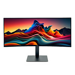 Discounted LG UltraWide Monitor Open Box - 34" LG UltraWide WQHD 120Hz Curved Monitor (34U62TB-B)