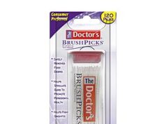 $1.62 – 120-Count The Doctor’s 2-in-1 Interdental Plaque Remover Dental BrushPicks w/ S&S + Free Shipping w/ Prime or on $35+ 120-Count The Doctor's 2-in-1 Interdental Plaque Remover Dental BrushPicks