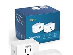 $11.10 – Lepro P1 Smart Plug Mini 15A: 2-Pack , 4-Pack $19.37 + Free Shipping w/ Prime or $35+ orders Lepro P1 Smart Plug Mini in pack