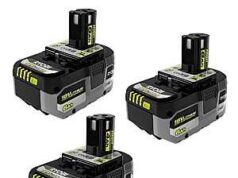 $159.00 – RYOBI ONE+ HP 18V HIGH PERFORMANCE Lithium-Ion 6.0 Ah Battery (2-Pack) w/ ONE+ 18V 4.0 Ah Lithium-Ion HIGH PERFORMANCE Battery $159 at HomeDepot RYOBI ONE+ HP 18V Lithium-Ion Battery pack