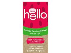 $2.77 – 4.2-Ounce Hello Fresh Watermelon Fluoride-Free Kids’ Toothpaste w/ S&S + Free Shipping w/ Prime or on $35+ 4.2-Ounce Hello Fresh Watermelon Fluoride-Free Kids' Toothpaste