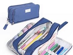 $5.99 – Four Candies 3-Compartment Large Pencil Case w/ Removable Handle + Free Shipping w/ Prime or on $35+ Four Candies Large Pencil Case with Removable Handle