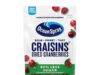$1.99 – 5-Oz Ocean Spray Craisins Dried Cranberries (50% Less Sugar) + Free Shipping w/ Prime or on $35+ 5-Oz Ocean Spray Craisins Dried Cranberries in a bag
