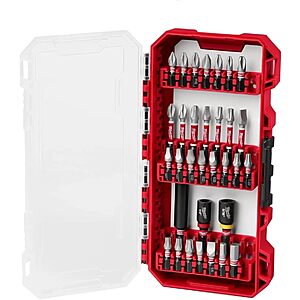 Milwaukee Electric Tool Shockwave Impact Driver Bit Set Deal Milwaukee Electric Tool Shockwave Heavy Duty Impact Driver Bit Set