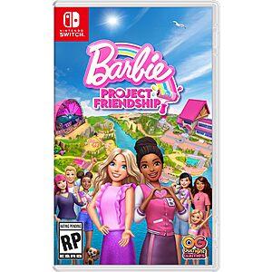Buy Barbie Project Friendship on Nintendo Switch with Amazon deal Barbie Project Friendship Nintendo Switch game box