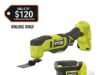 $69.00 – RYOBI ONE+ 18V Cordless 2-Tool Combo Kit with Multi-Tool and 5 in. Random Orbit Sander