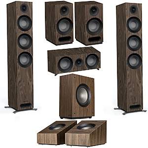 Jamo Speakers deal at Adorama Jamo Speakers set-up in a living room