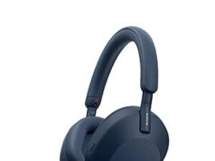 $185.46 – Sony WH-1000XM5 Wireless Noise Canceling Headphones (Blue)
