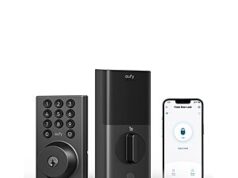 $55.00 – eufy Security Smart Lock C30, Keyless Entry Door Lock $55 + FS Eufy Security Smart Lock C30 in black