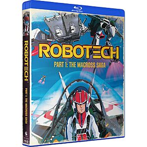 Robotech: Part 1 - The Macross Saga on sale at Amazon Robotech: Part 1 - The Macross Saga Blu-ray + Digital cover