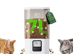 $21.50 – 7L Frienhund Timed Cat Feeder – Automatic Feeding Solution
