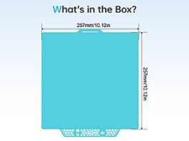 BIQU CryoGrip Pro Glacier 257x257mm Panda Build Plate