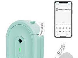Nadaiin N12 Bluetooth Thermal Label Maker in green