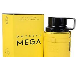 Armaf Odyssey Mega Limited Edition Eau de Parfum Spray for Men in a black bottle